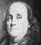 Benjamin Franklin painting, public domain